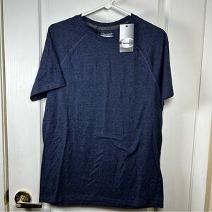 Men’s Champion T-shirt Short Sleeve Blue Size Medium NWT